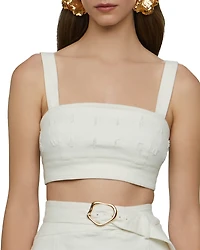 Amur Gabi Textured Twill Top