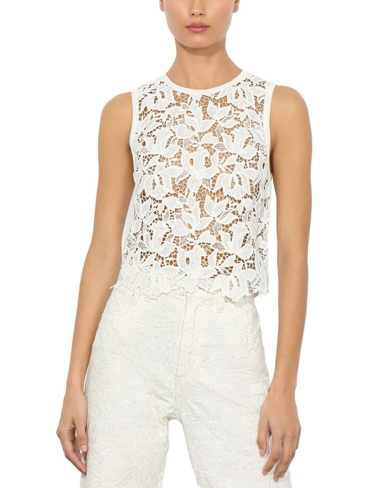 Danielle Lace Front Top