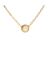D'Amour Pendant Necklace 18K Gold with Diamond