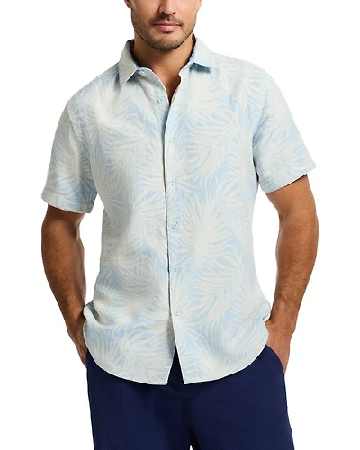 Royal Palms Printed Short Sleeve Shirt