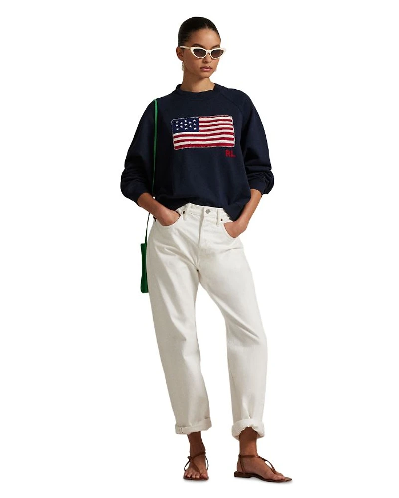 Logo Flag French Terry Crewneck - Exclusive