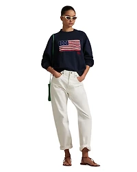 Logo Flag French Terry Crewneck - Exclusive