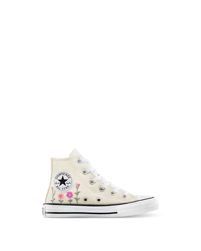 Girls' Chuck Taylor All Star Hi Joyful Florals Lace Up Sneakers - Toddler, Little Kid