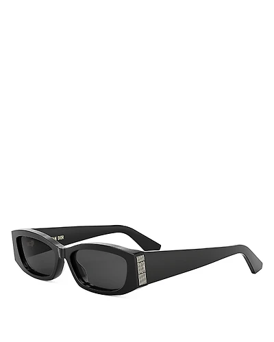 Dior DiorGraphique S1I Black Square Sunglasses, 56mm