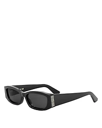 Dior DiorGraphique S1I Black Square Sunglasses, 56mm