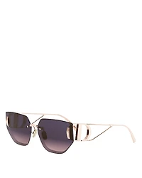 Dior 30Montaigne B3U Rose Butterfly Sunglasses, 65mm