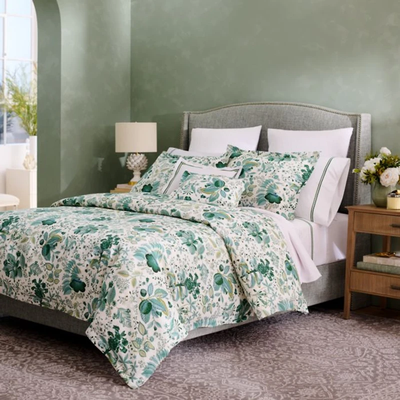 Pomegranate Euro Sham