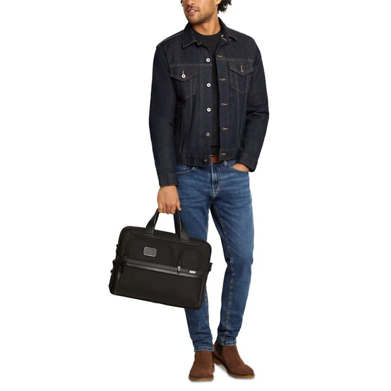 Alpha 3 Expandable Organizer Laptop Brief