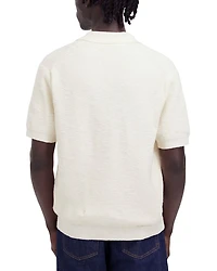 Waffle Knit Johnny Polo