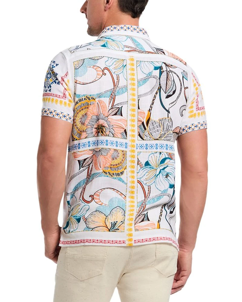 Manzu Classic Fit Button Down Shirt