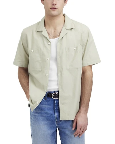 Camp Collar Short Sleeve Shirt