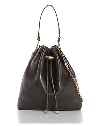 Jimmy Choo Cinch Leather Bucket Bag