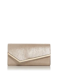 Jimmy Choo Emmie Leather Clutch Bag
