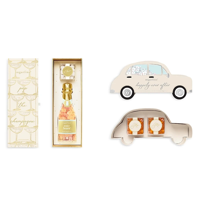 Sugarfina Mr. & Mr. Cheers to the Happy Couple Wedding Candy Gift Set