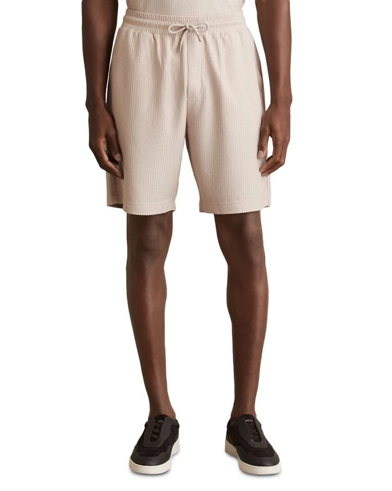 Zano Textured Drawstring Shorts