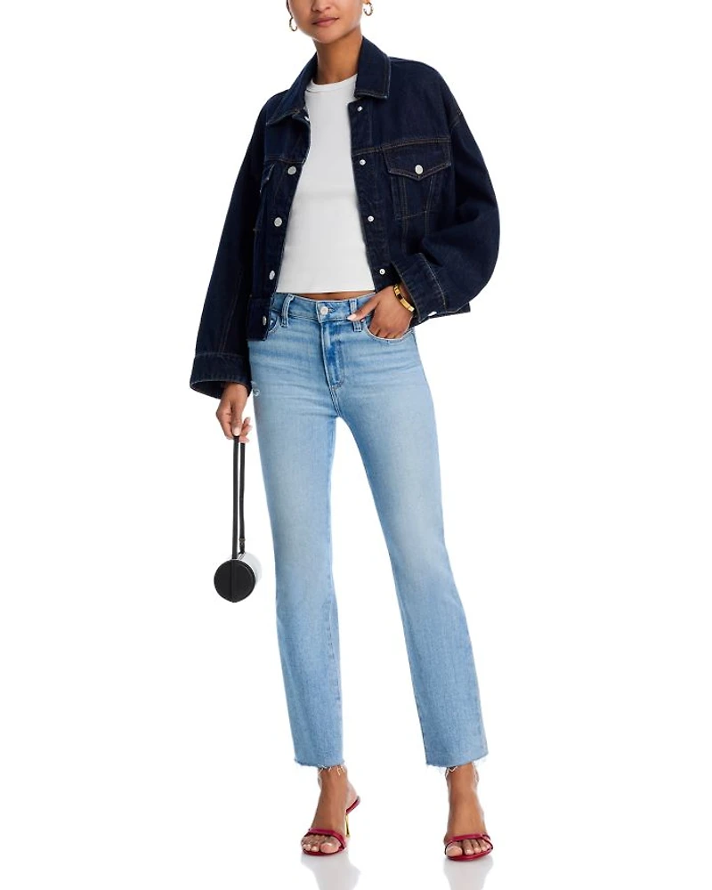 Cindy Raw Hem Jeans Tune Distressed