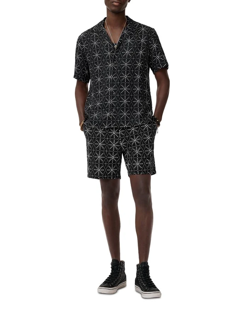 Dan Printed Camp Shirt