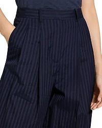 Pleated Pants