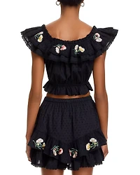 Embroidered Top