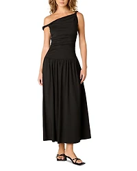 Karina Asymmetric Drop Waist Dress
