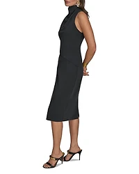 Cowlneck Sheath Dress