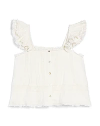 LoveShackFancy Girls' Norabel Top - Big Kid