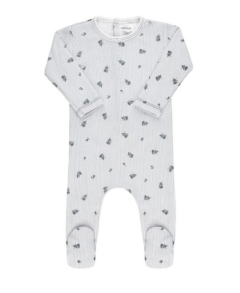 Ely's & Co. Unisex Berry Collection Footie - Baby