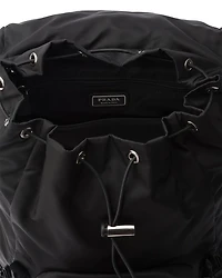 Re-Nylon and Saffiano Leather Backpack