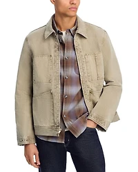 Garment Dyed Canvas Work Jacket