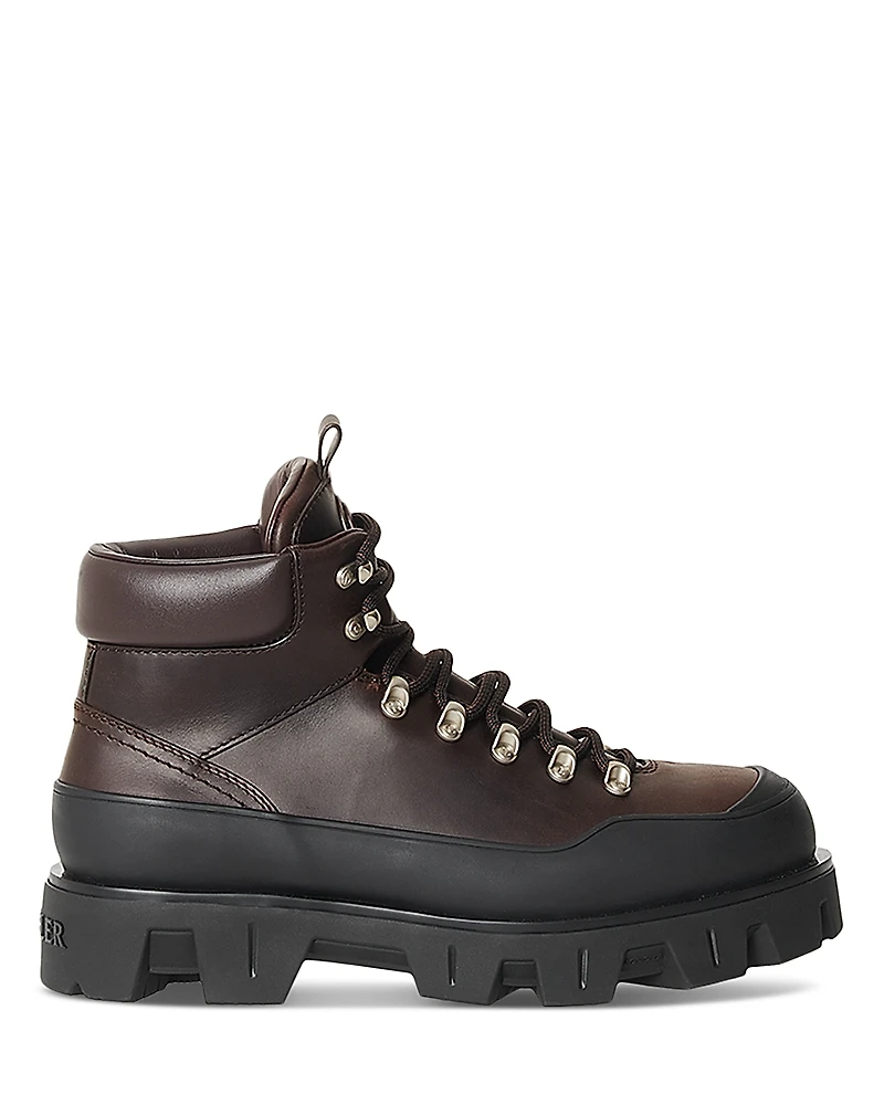 Moncler Men's Peak Trek Lace Up Hiking Boots