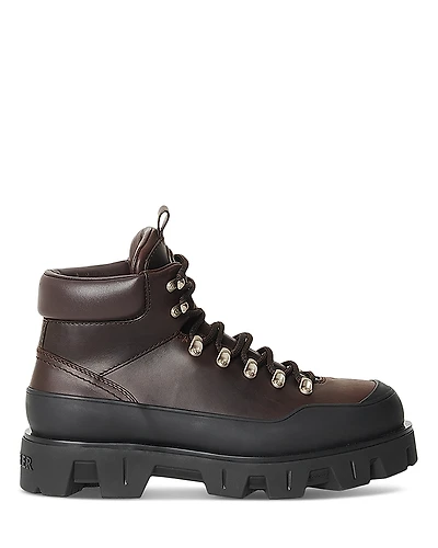 Moncler Men's Peak Trek Lace Up Hiking Boots