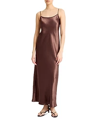 Vince Bias Maxi Slip Dress
