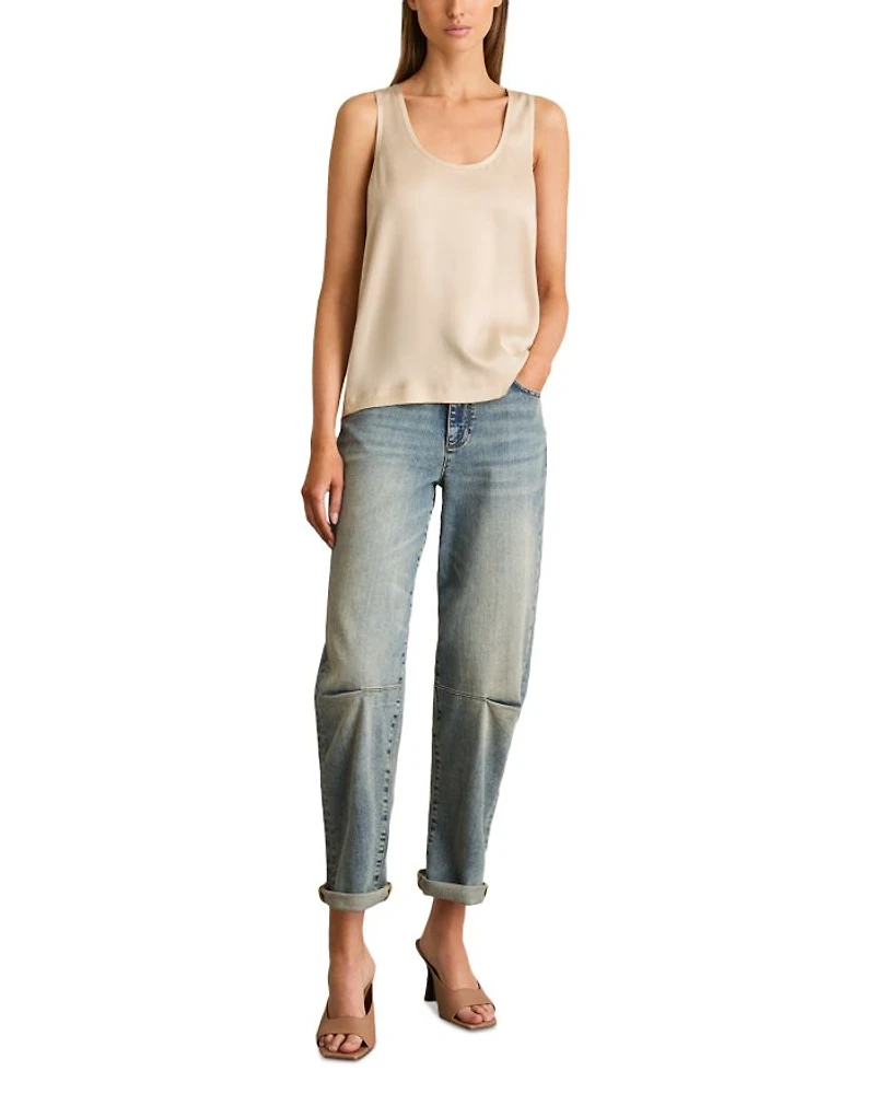 Ruby Mixed Media Tank Top