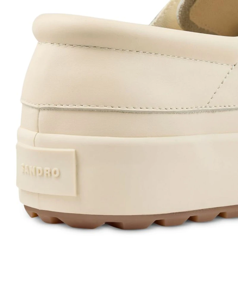 Men's Leather Boat Shoes