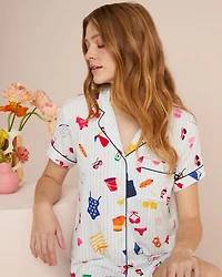 Jersey Boxer Pajama Set