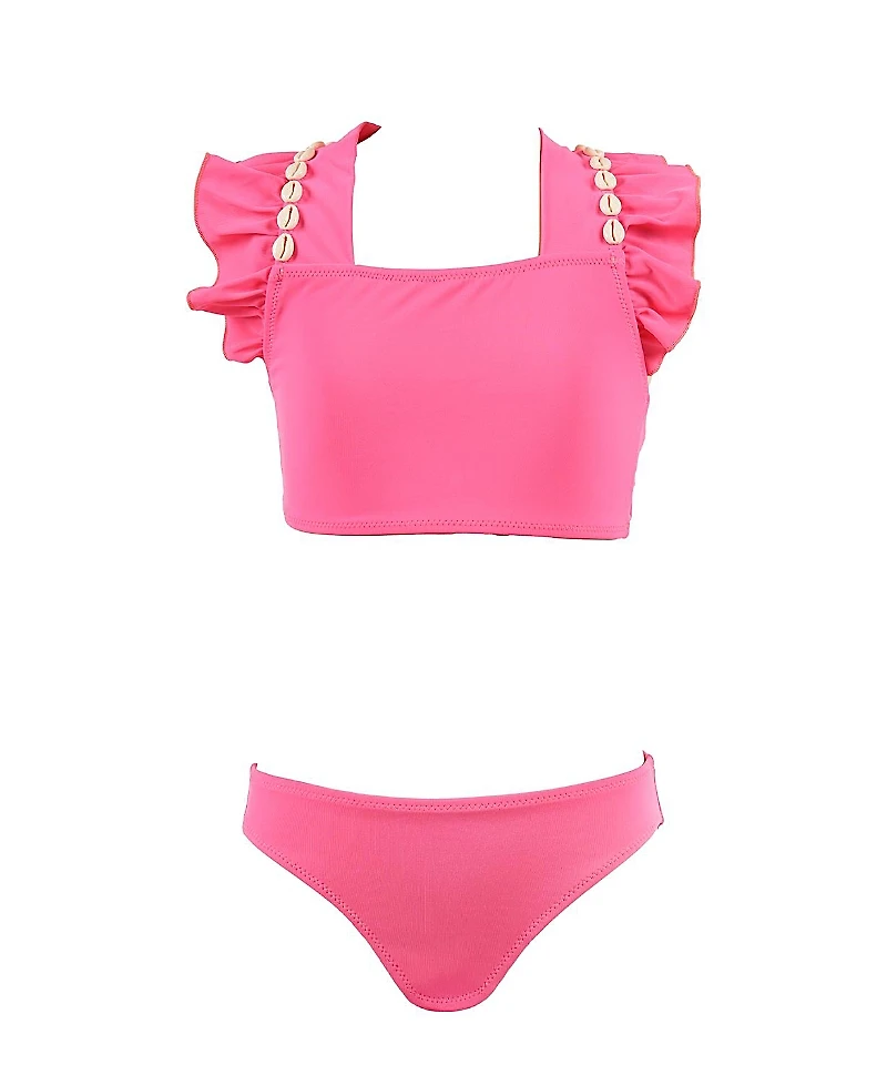 Nessi Byrd Girls' Sabrina Two-Piece Swimsuit - Little Kid, Big Kid