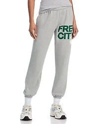 Freecity Heathered Logo Sweatpants