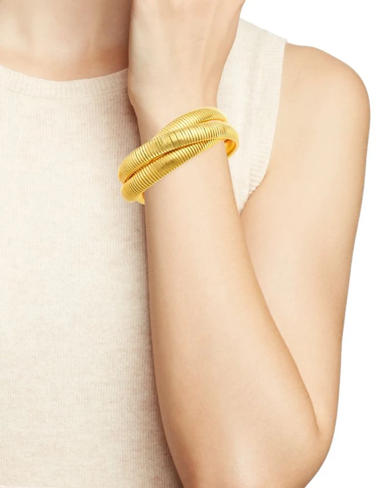 Triple Snake Chain Bracelet