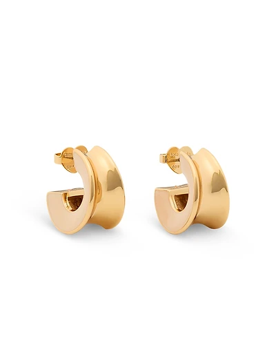 kate spade new york Bold Polished Small Hoop Earrings