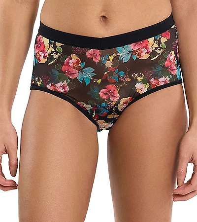 Hanky Panky Mesh Boyshort Panties