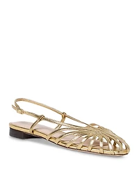 Loeffler Randall Women's Devon Lattice Slingback Sandals