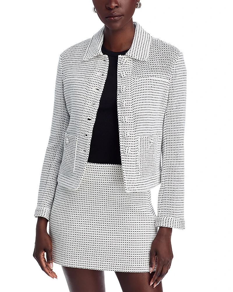 Proenza Schouler White Label Osler Tweed Jacket