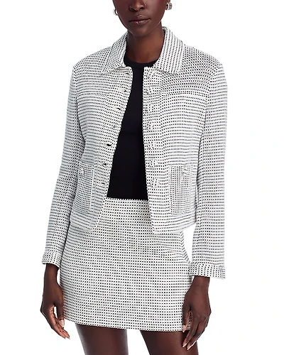 Proenza Schouler White Label Osler Tweed Jacket