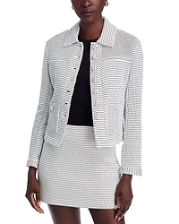 Proenza Schouler White Label Osler Tweed Jacket