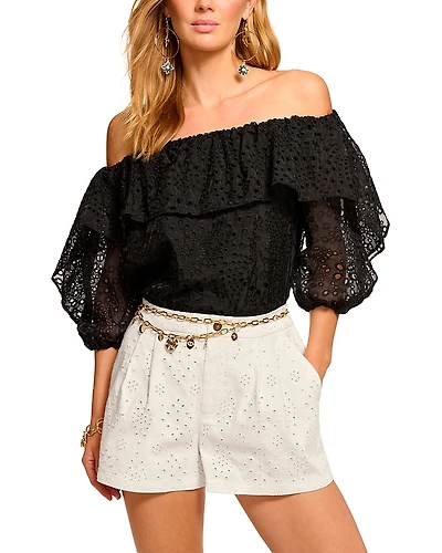 Ramy Brook Salma Off The Shoulder Top