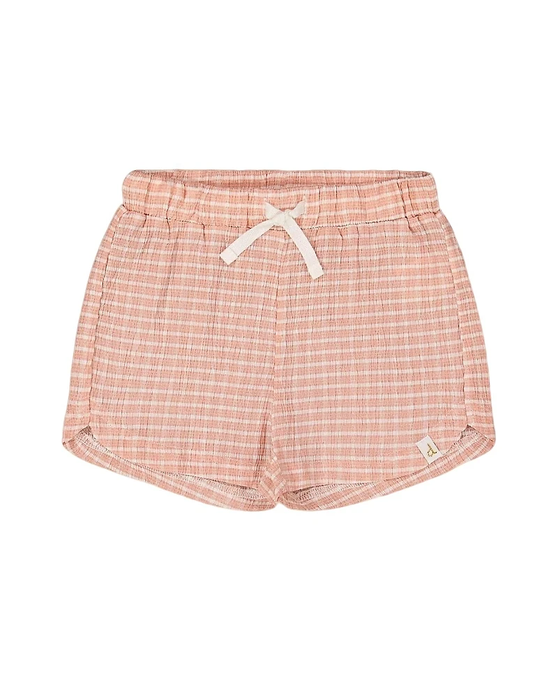 Deux par Deux Girls' Crinkle Short - Big Kid