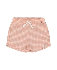 Deux par Deux Girls' Crinkle Short - Big Kid