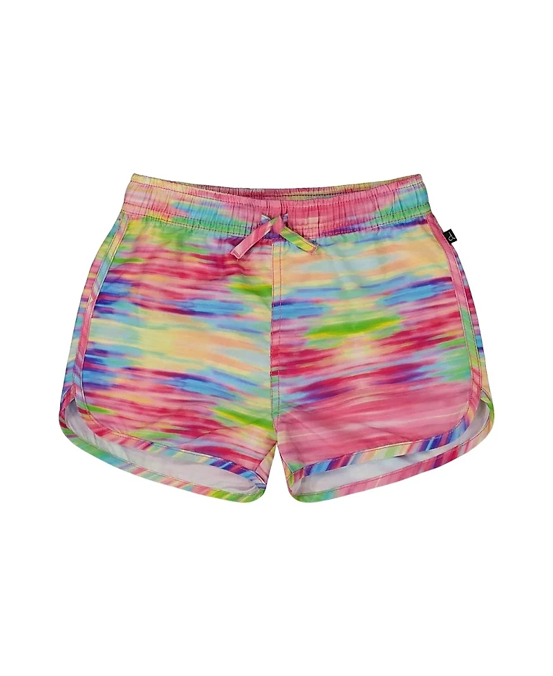 Deux par Deux Girls' Printed Swim Shorts - Big Kid