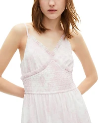Tiered Ruffle Trim Dress