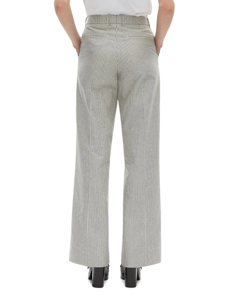 Pinstriped Pants